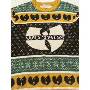 2017 Wu-Tang Clan Ugly Christmas Sweater All Over Print Live Nation Size XL